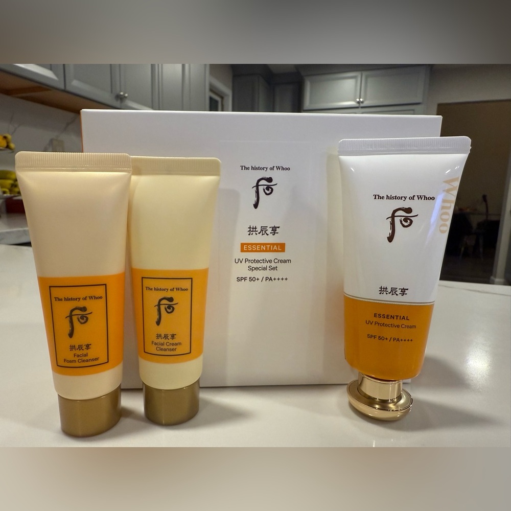The History of Whoo Gongjinhyang Essential Sun Cream Set 3items